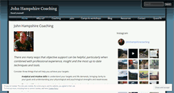 Desktop Screenshot of johnhampshire.com