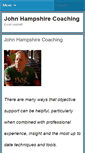 Mobile Screenshot of johnhampshire.com